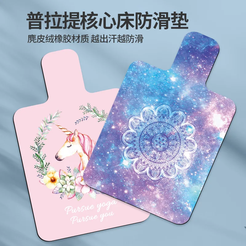 

Pilates Yoga Mats Foldable Rubber Non-Slip Women's for Core Bed Home Fitness Quiet Exercise 요가매트
