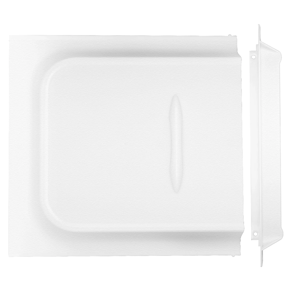 RVMATE Screen Door Slide with Slide Stop(white/black), 12