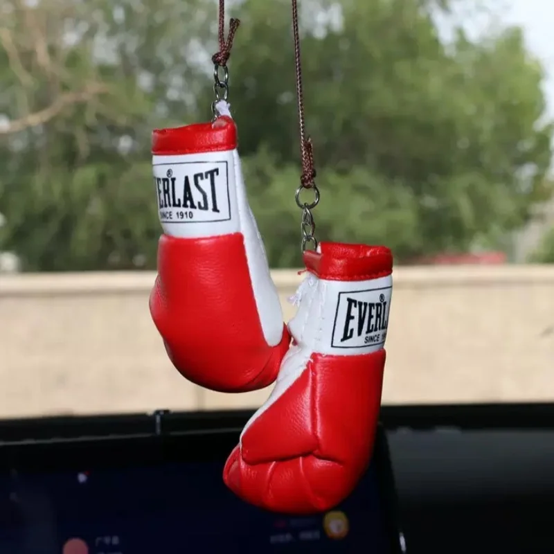 Luvas de boxe de couro