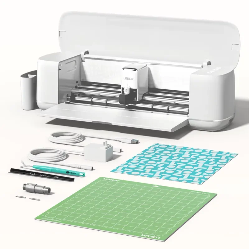 for LOKLiK Vinyl Cutter Machine for all Crafts Create Customized Cards Smart Cutting Machine Compatible with iOS Android