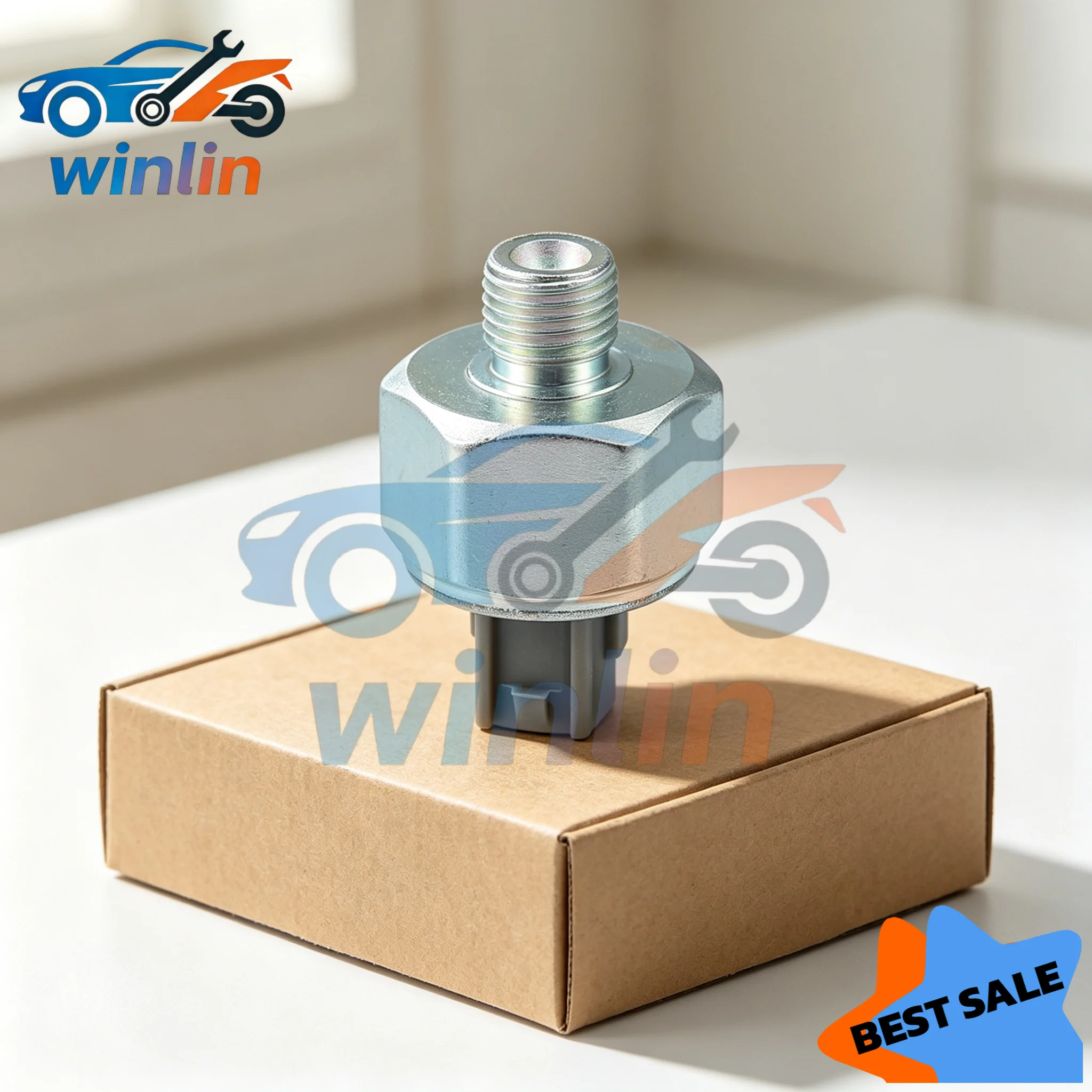 Knock Detonation Sensor 89615-52010 For Toyota Corolla Camry RAV4 Prius For Lexus GS430 IS350 Genuine Auto Sensor