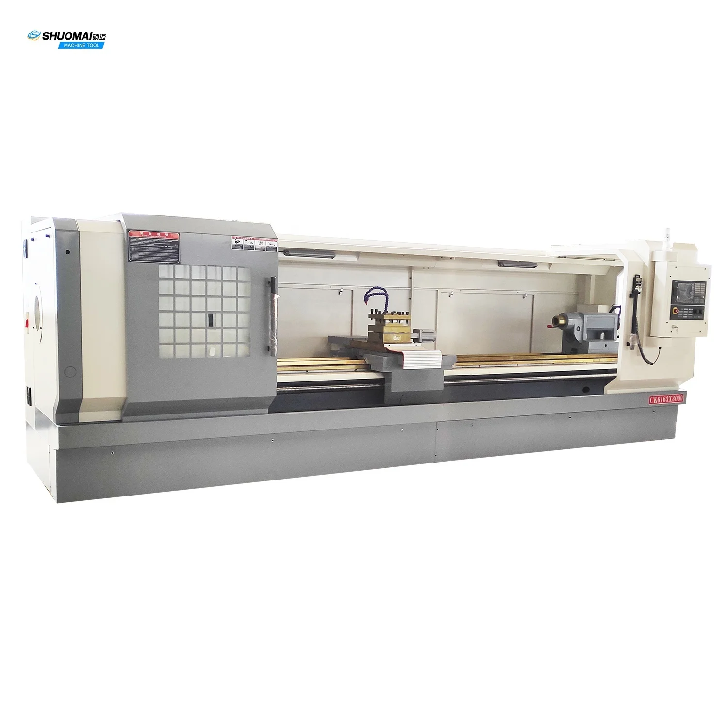 CK6163 High Export Standard Medium Duty CNC Lathe Hine With SIEMENS Controller And 3 Meters Working Length