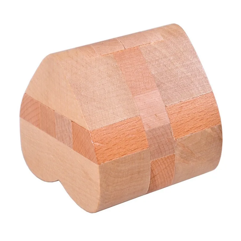 

Классическая деревянная головоломка-конструктор в форме сердца для развития интеллекта и логики