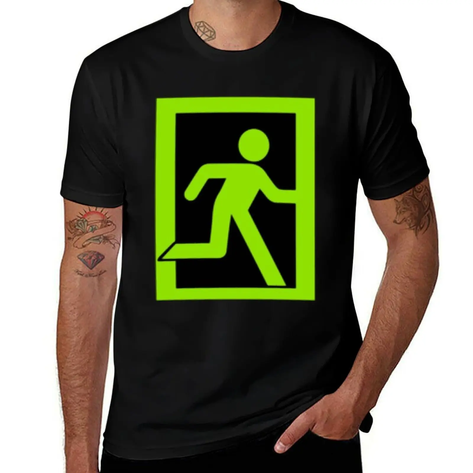 extraction symbol escape from tarkov T-Shirt Vintage Style Printed Top