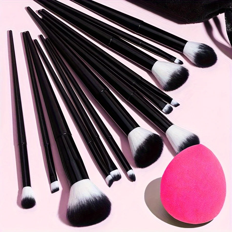 8-14Pcs Make-Up Pinsel Set Reise Make-Up Pinsel Kit Foundation Concealer Erröten Lidschatten Eyeliner Pulver Highlighter gesicht Pinsel