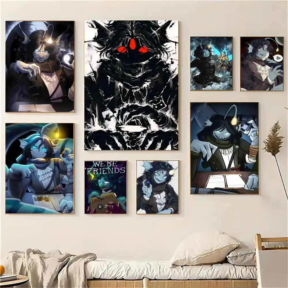 Sebastian Pressure Canvas Poster Self-adhesive Advanced Aesthetic Printing Paper Wall Art for Living Room Home Decor