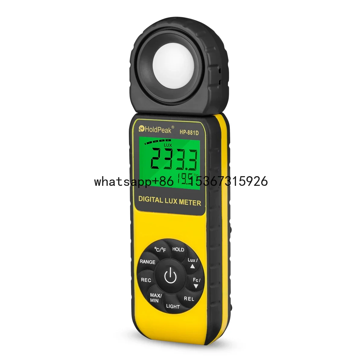 

q 881D q Illuminance Light Meter 0.01~400,000 Lux Foot Candles Tester 270 Rotated Sensor Luxmeter Test Instruments