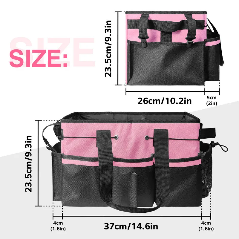 Tool storage box, multifunctional cleaning crossbody cleaning backpack, portable cleaning tool