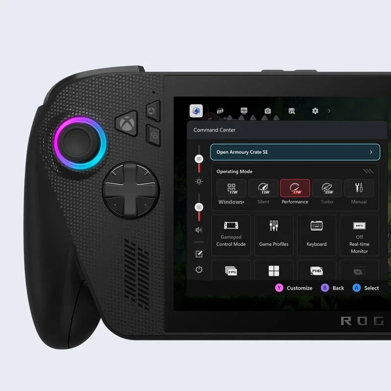 For Xbox Rog Ally X Handheld Console for Ryzen Z2 Extreme Processor for Windows 11 for Touch Screen Color Display gaming