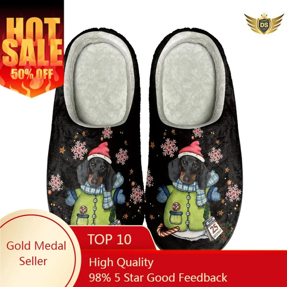 

Winter Indoor House Cotton Slippers Non-Slip Warm Cozy Slippers Zapatos Mujer Casual Couple Women Home Footwear Christmas Gifts