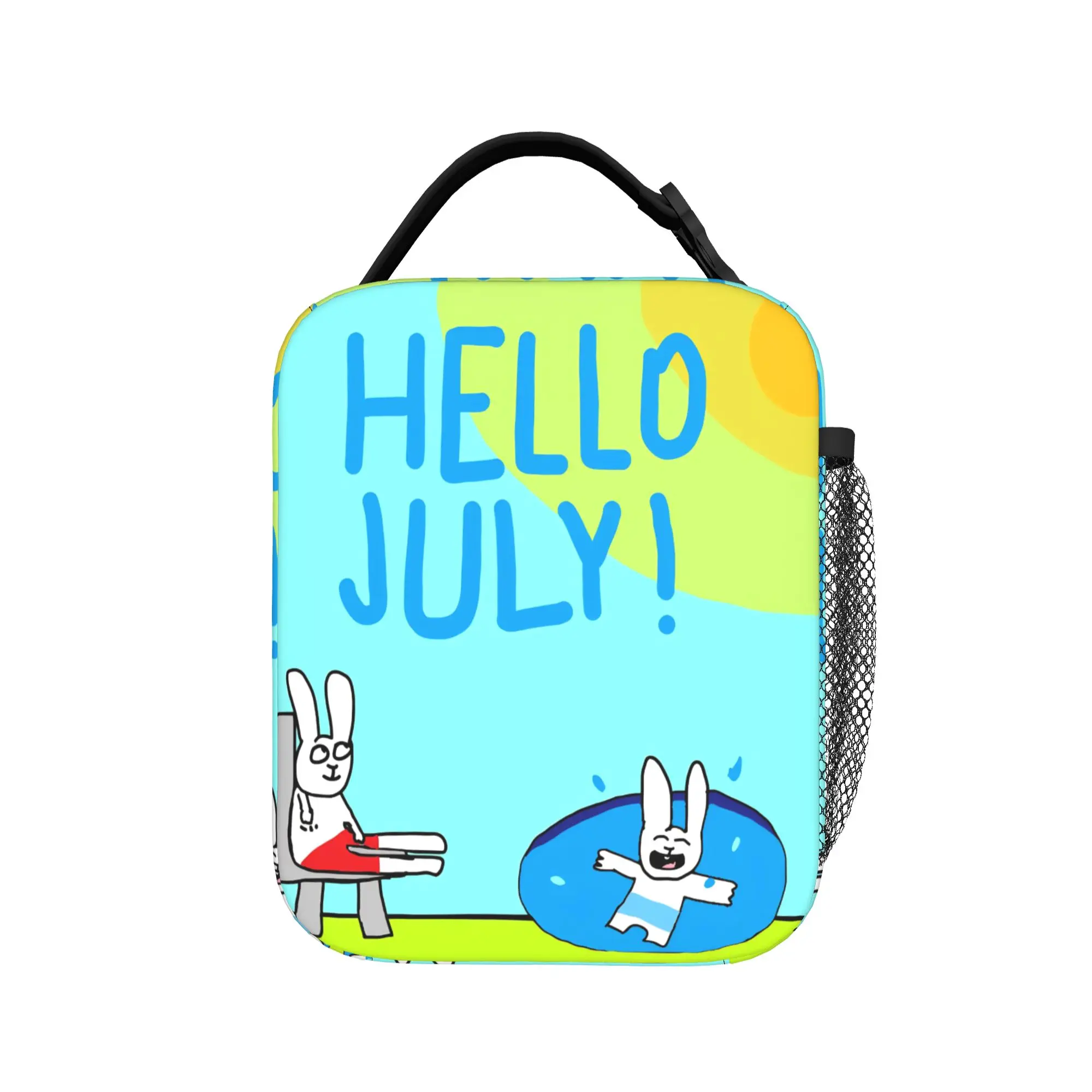 Insulated Lunch Boxes Simon Super Rabbit Merch  Storage Food Box Ins Style Cooler Thermal Lunch Box For School