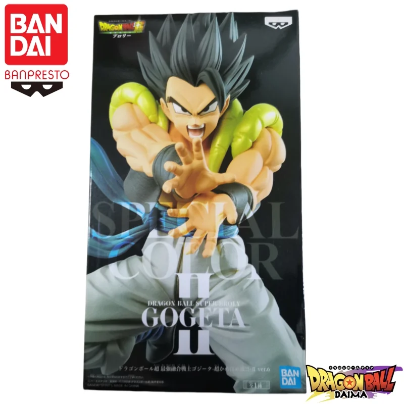 

In Stock Bandai Banpresto Original Dragon Ball Gogeta Ver 6 Action Figure Model Doll Brand New Boxed Toys Model Garage Figurine
