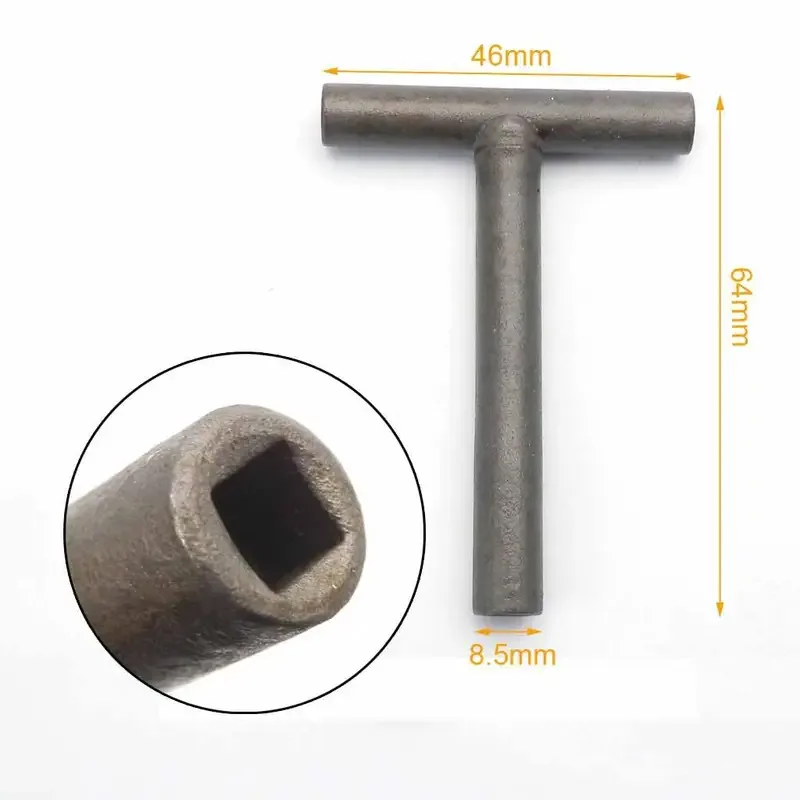 Engine Valve Adjusting Spanner Tool 3 3.5 4mm Square Screw Sleeve Socket Wrench T Type for GY6 50 150cc Scooter