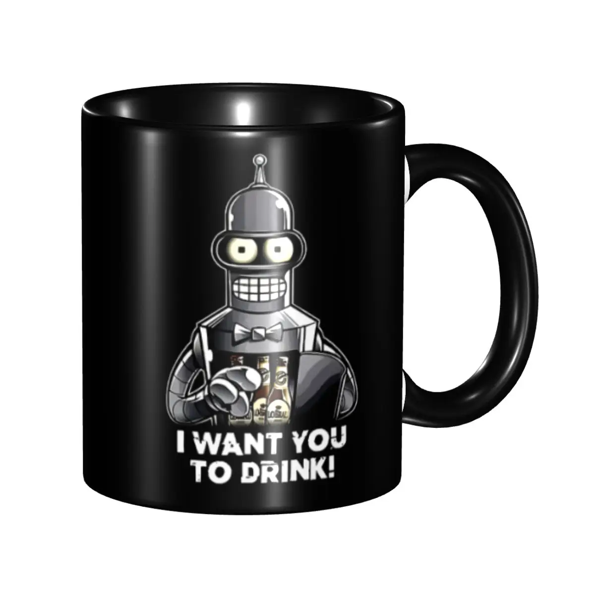 

Customized F-Futuramased Coffee Mugs DIY American Comedy Animated Film Ceramic Milk Tea Cup