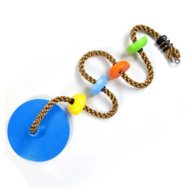 round-swing-for-kids-multifunctional-indoor-outdoor-rope-ladder-zip-line-monkey-bar-swing-set-ninja-training-equipment