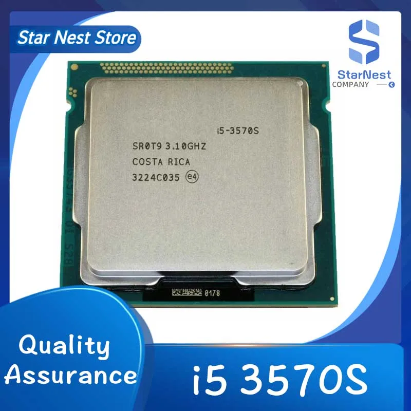 Core i5 3570S 3.1GHz 4-Core LGA 1155 cpu processor