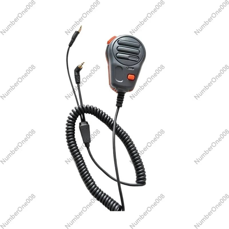Universal Hand Mic for HF Radio Portable 20W SDR Transceiver Outdoor Communication Accessory with Built-in Speaker