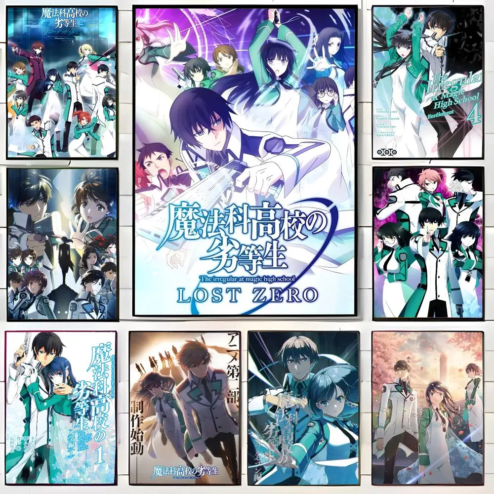 cool anime T-The Irregular at Magic High School Poster Wall Art Print Decorative Mural Home Decor Gift Unframed
