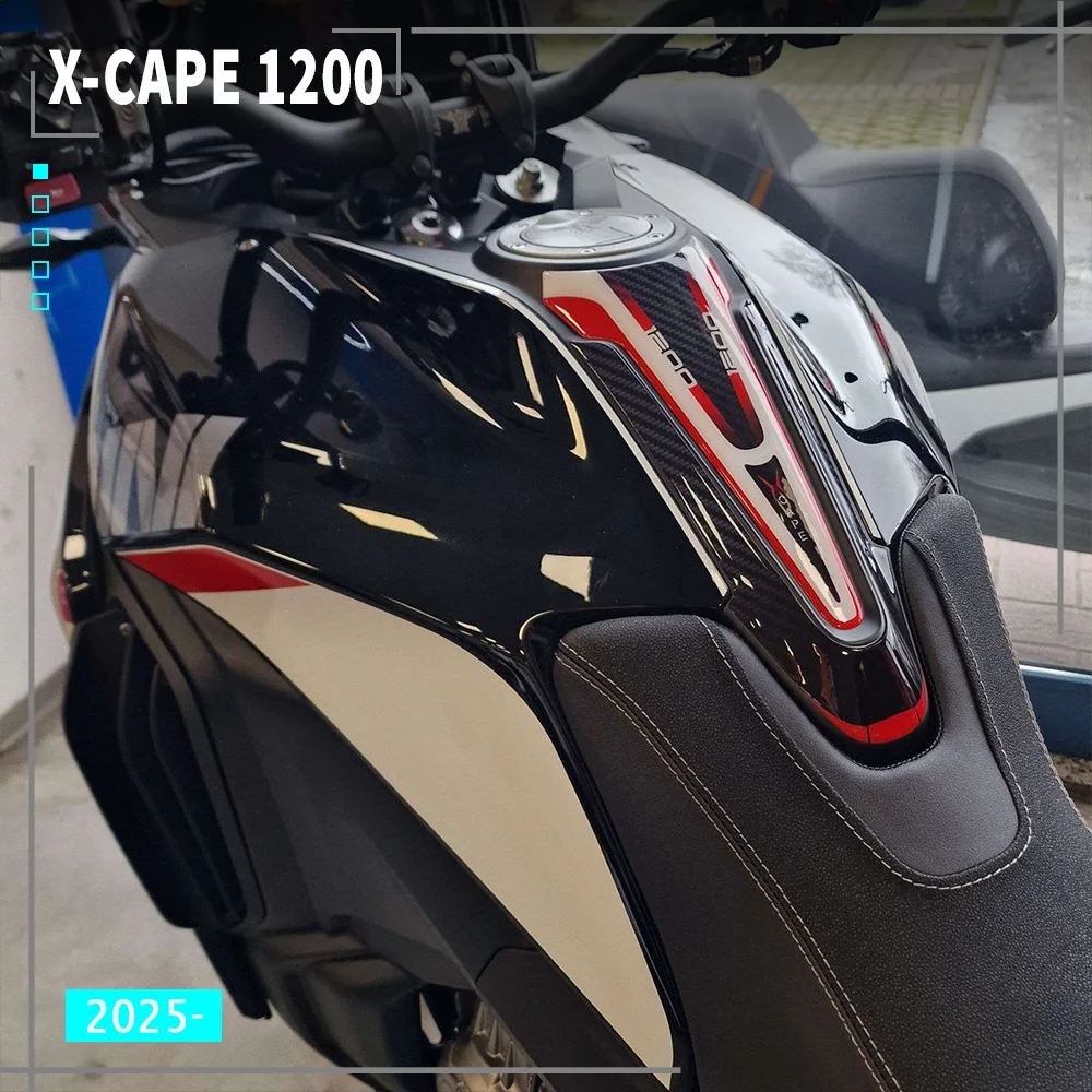 

Motorcycle Accessories Decal For X-Cape 1200 2025 2026 XCAPE 1200 3D Resin Sticker Protection Kit