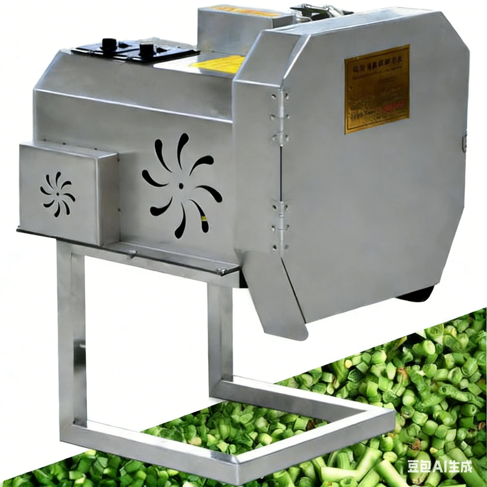 Onion and Leek Home Vegetable Cutter/ Fully Automatic Cafeteria, Kindergarten Hotel Vegetable Cutter