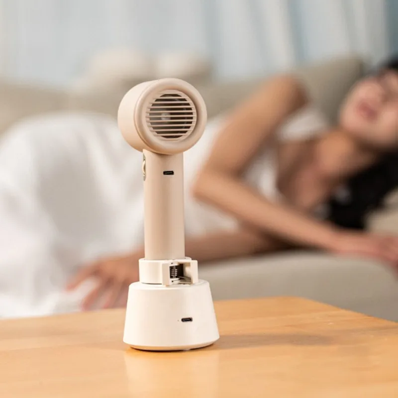 MSOR-Rechargeable Fan Base Featuring Adjustable Nozzle, Supports Two Speed Setting Levels, And Works With For Multiple Fans