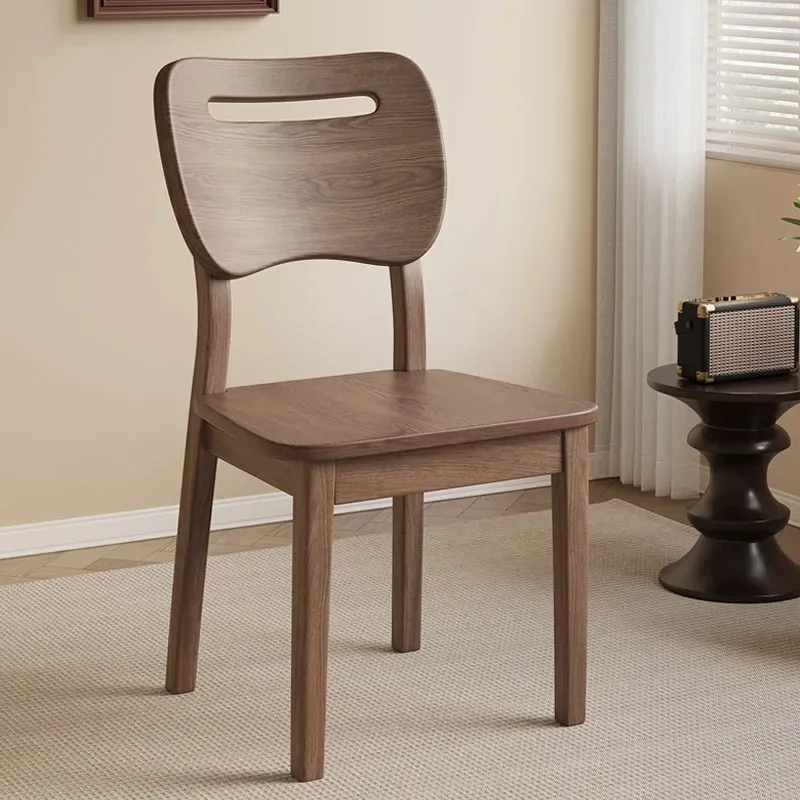 Wooden Living Room Dining Chairs Modern Kitchen Design Accent Nordic Dining Chairs Home Sillon Individual Kitchen Furniture