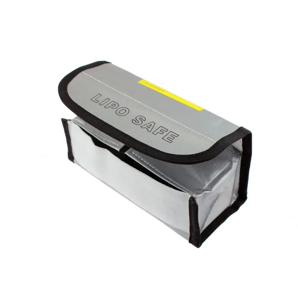 2020 nouveau sac de sécurité pour batterie Lipo 185x75x60mm Mini étanche ignifuge antidéflagrant Portable pour Drones de course RC FPV