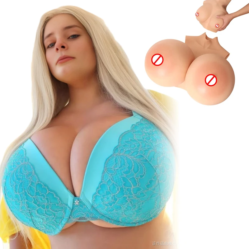 

Silicone Breast Forms Fake Chest Male To Female ZZZ Cup Huge Tits Sexy Boobs For Crossdresser Sissy Transgender