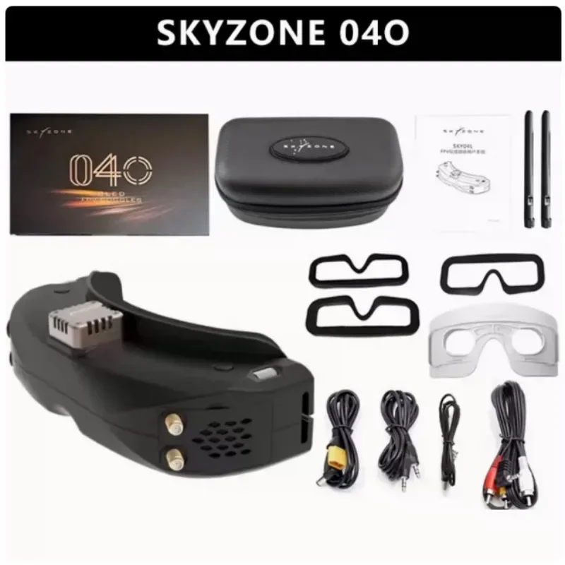 TopES1pcs For SKY04O PRO 1280x720 OLED FPV GOGGLES 720P 60FPS 5.8Ghz 48CH Steadyview DVR Head Tracker For RC Drone Airplane