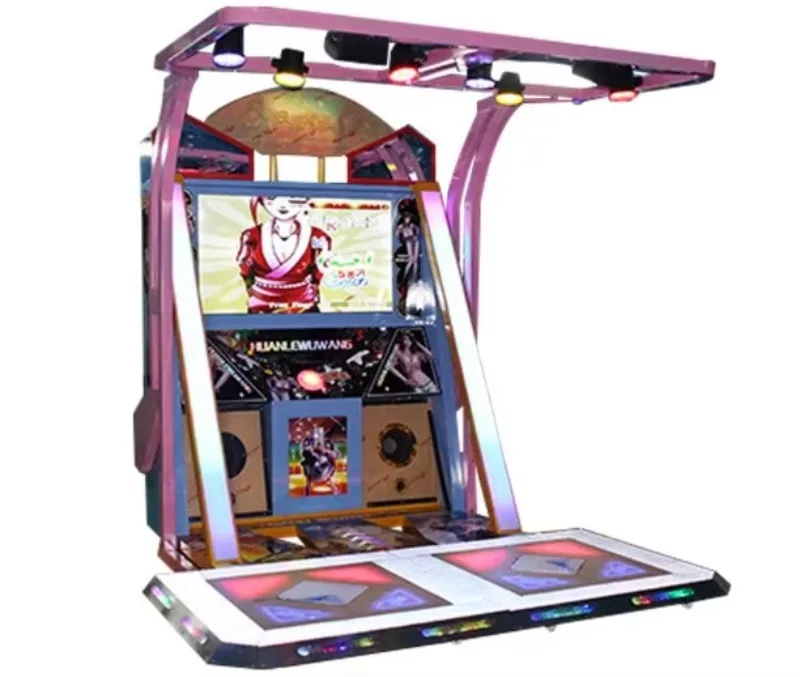 Interactive Dance Arcade Machine Commercial Entertainment Attraction Equipment for Family Centers
