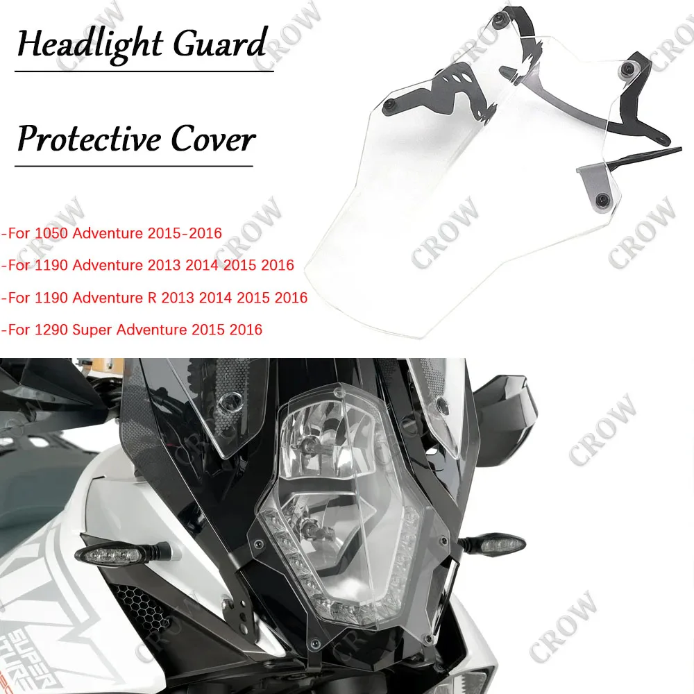 

Motorcycle Accessories Headlight Guard Protective Cover For 1190 Adventure 1190 Adventure R 2013 2014 2015 2016