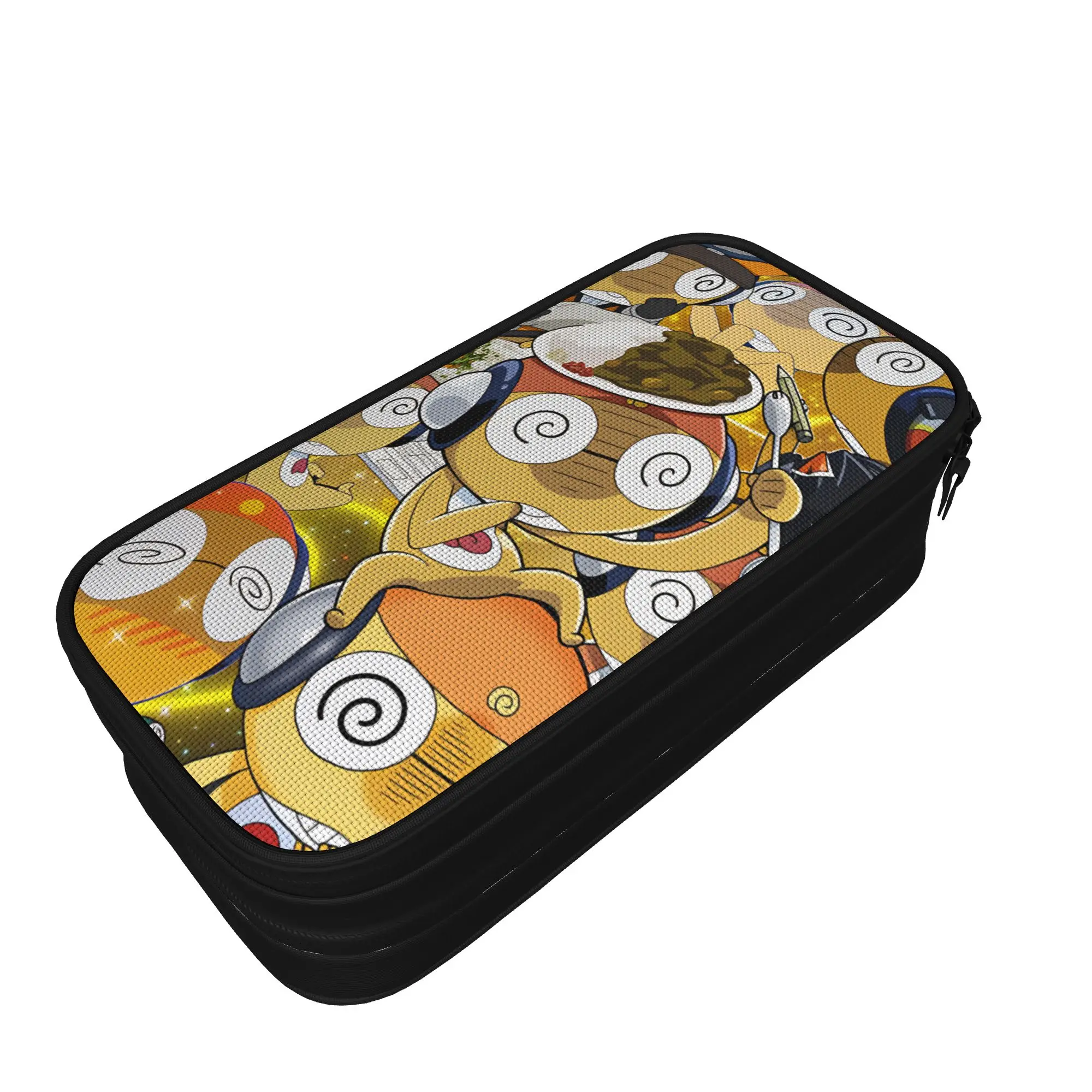Keroros Giroro Pencil Case  College Pencil Pouch Students Canvas Cool Back To School Pencil Cases Graphic Stationery