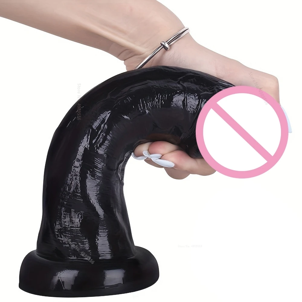 Pene in silicone Dildo Giocattoli sessuali Cock Strap on Dildo Strap-on per figa Masturbatore da donna 18 per adulti Silicone morbido a doppio strato