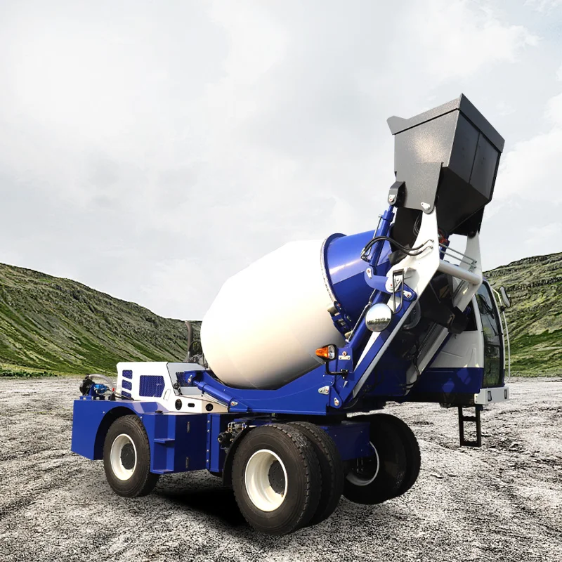 EPA Fully Automatic Self Loading Cement Concrete Mixer Truck Mixer Good  Small Concrete Mixer Truck Good Price Famous Price