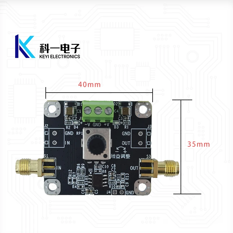 AD817 Adjustable Amplifier Module High-speed Voltage Buffer In-phase Amplifier Emitter Follower Multiplier Adjustable