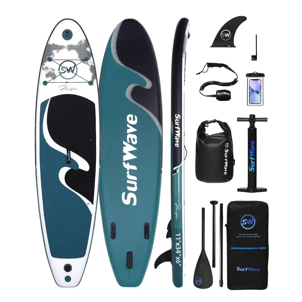 2024 Hot Sell US Warehouse Stock Sup Inflatable Paddle Board Surf Board
