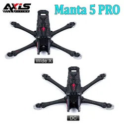 Axisflying Manta 5 Pro DC/Squashed X 5 cali 6S zestaw ramek FPV rozstaw osi 226,5 mm dla RC FPV Freestyle Drone