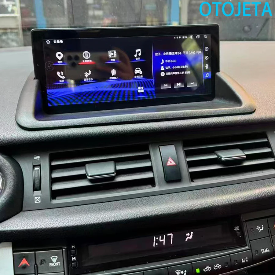 10.25'' Linux Android Auto GPS Navi Stereo For Lexus Ct CT200 CT200h 2011-2019 Car Radio Multimedia Video Player Screen CarPlay
