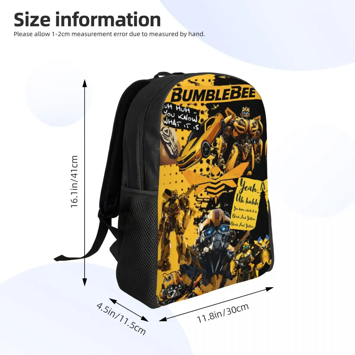 Transformers Backpack for Kids Girls Boys Lightweight Backpacks Bags for Toddlers Preschool