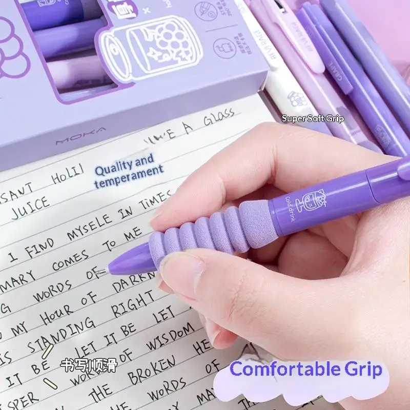 Набор-из-5-выдвижных-гелевых-ручек-с-мягким-захватом-cloud-grip-черные-чернила-05-мм-для-школы-офиса-ведения-дневников-канцелярские-принадлежности