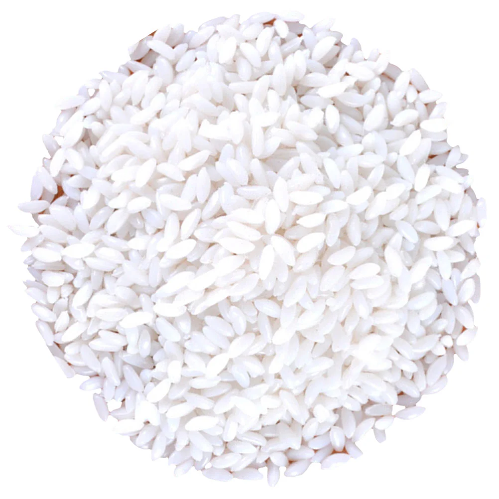 

Simulated Food Bowl Model Rice Prop Realistic Ornament Jasmine Triangle Fake Models Plastic Decorative Props
