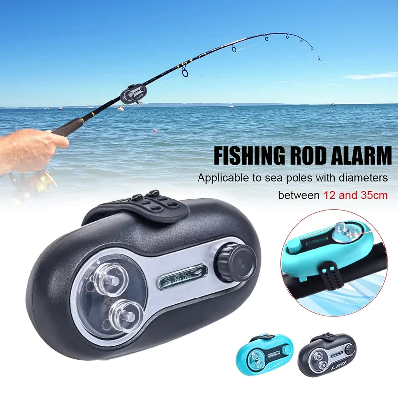 

Fishing Rod Alarm High Sensitivity Electronic Sea Fish Bite Alarm Sound LED Light Energy Saving Bulb Fishing Rod Equipment