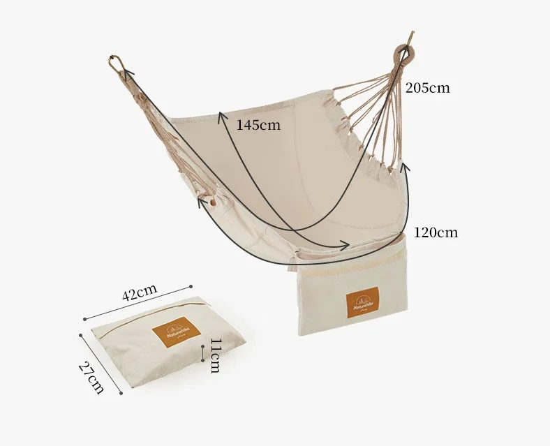 Columpio plegable portátil para exteriores, silla de ocio antideslizante, soporte para mecedora de Camping