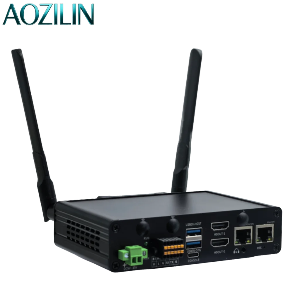 AOZILIN 26TOPS Expandable AI Module Octa-Core RK3588 Mainboard 8K Video WiFi 4G LTE 5G BT5.2 Android14 Ubuntu24.04 Linux