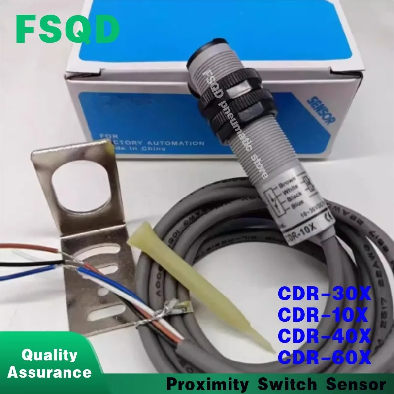 

CDR-30X CDR-10X CDR-40X CDR-60X датчик приближения фотоэлектрический переключатель CDR серии FSQD магазин
