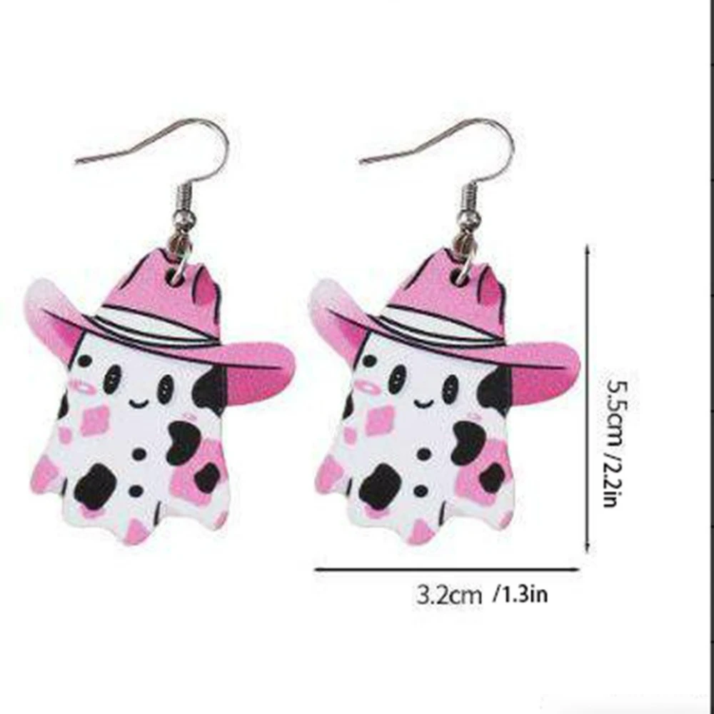 PESENAR Set di accessori in stile denim rosa compresi occhiali da sole a forma di cuore, cappello con diamanti, fazzoletto stampato e graziosi orecchini