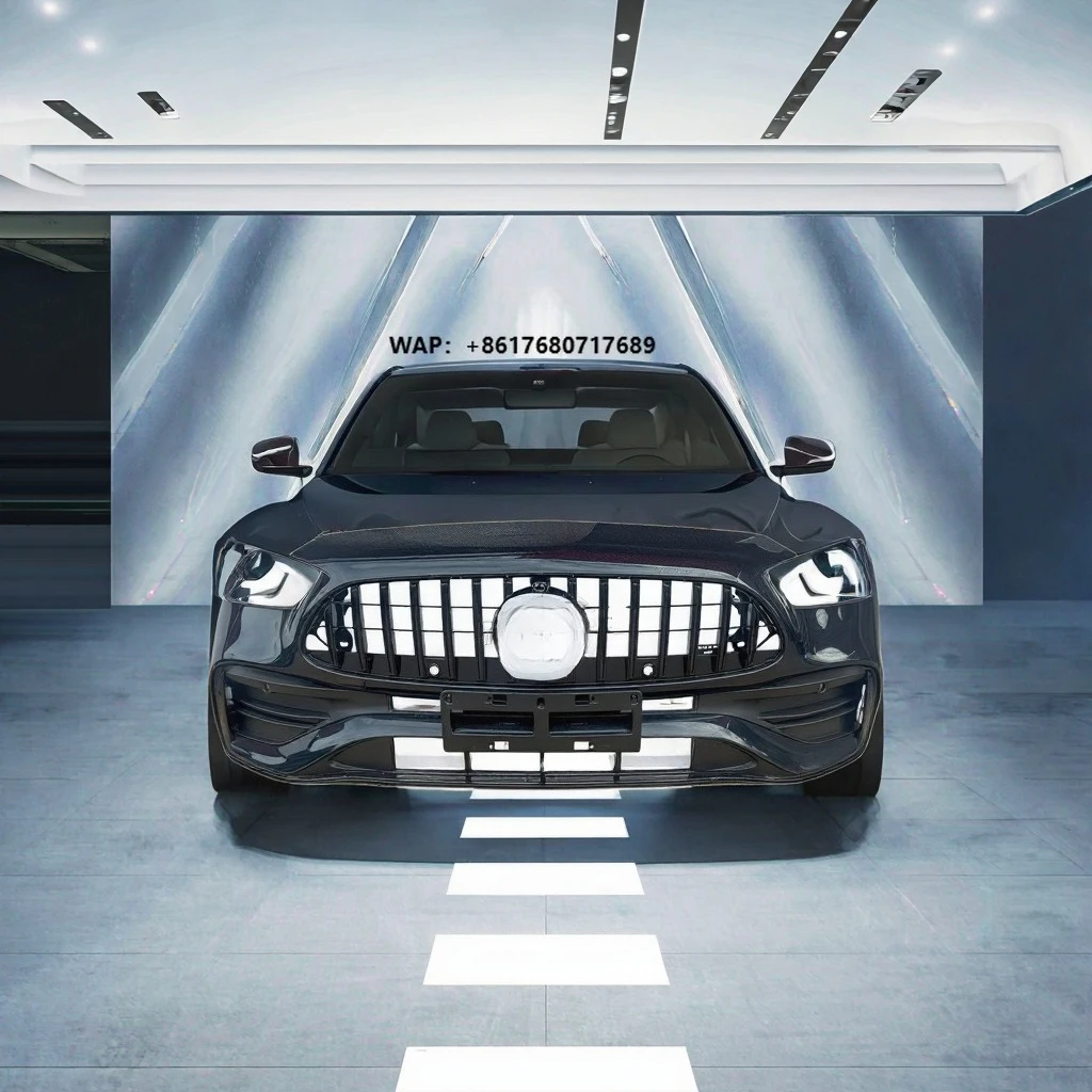 Ultra Glossy Style Front Bumper Kit for Benz C-Class C260 C300 C400 W206 Facelift Upgrade Global Delivery