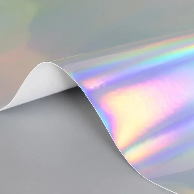 

Synthetic Mirror Effect Holographic Pu Artificial Leather For Shoes/handbag Material