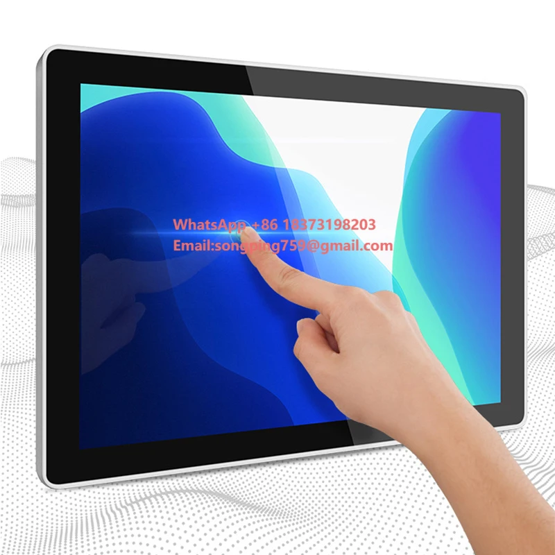 Factory Direct All Aluminum Fully Enclosed Industrial All in One Machine with Embedded Zhuo Touch Industrial Control Computer