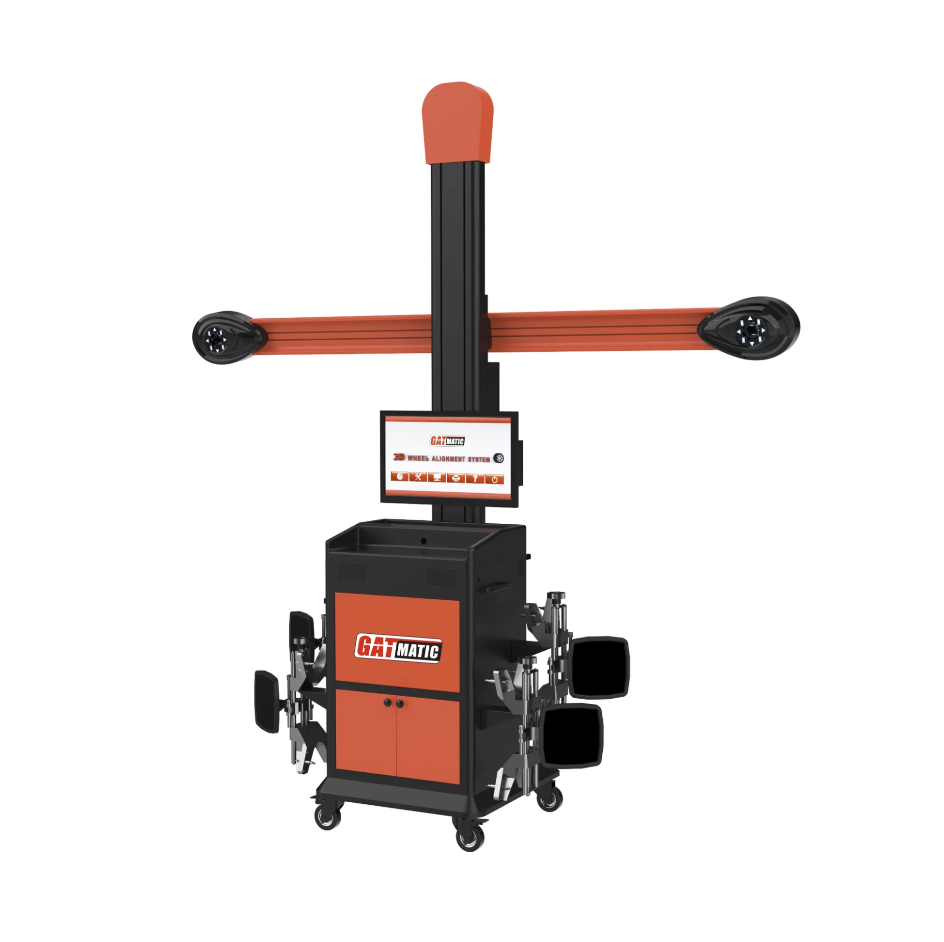 High Accuracy 3D Automatic CE Certified Garage Equipment Full Set Mobile Car Wheel Alignment Machine Free Database